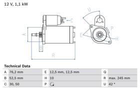 Bosch 0986016300 - ARR.12V