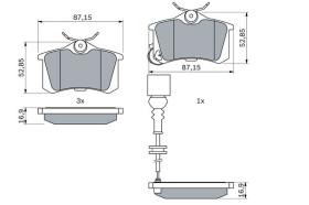 Bosch 0986424813 - J.PAST.DEL.SEAT/VW