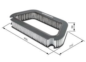 Bosch 1987432423 - *FILTRO HAB.AUDI