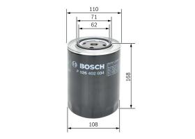 Bosch F026402034 - FILTRO COMB.IVECO/IRISBUS/ASTRA