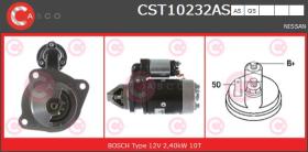 Casco CST10232AS - ARR.12V 10D 2,4KW NISSAN(M.GORDO)