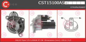 Casco CST15100AS - ARR.12V 9/10D CITR/PEUG. (VAL)