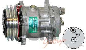 Ctr 1201574AD - COMPR.24V SD7H15 2A/132MM (H-R) (7871/8015)
