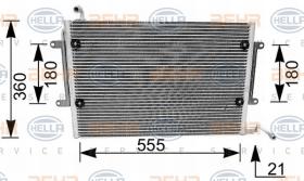 Mahle AC172000S - CONDEN.GOLF III 93-99