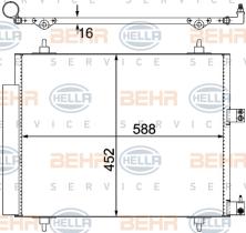 Mahle AC515000S - CONDEN.CIT.C8