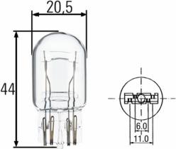  8GD008893002 - LAMP.12/21/5W CUÑA S/C