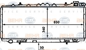 Mahle CR436000S - RADIADOR PRIMERA