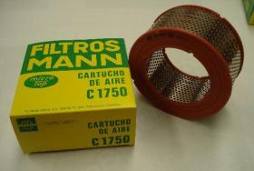 Mann C1750 - *FILTRO AIRE REN.4/6TL