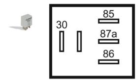 Mahle 02228 - RELE 12V 120MA.REN.