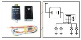 Mahle 04134 - CONJ.SEÑAL.EMERG.24V.3PIEZAS