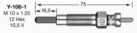 Ngk 6525 - CALENT.10,5V THERMO/KUBOTA/AUSA