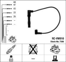 Ngk 7306 - J.CABLES AUDI/SEAT/VW