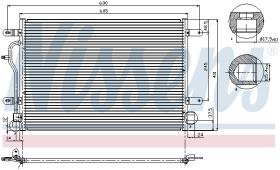 Nissens 94665 - CONDEN.AUDI A4 03-