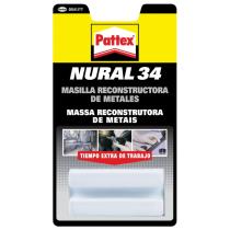 Pattex - Nural 1770933 - NURAL-34 MASILLA SOLDADURA METAL 50GR