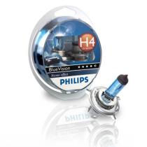 Philips 12258BV - KIT 2 LAMP.H1+5W 12/55W AZUL