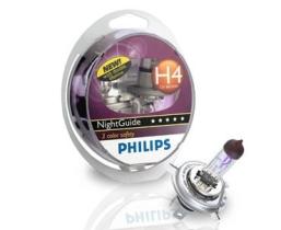 Philips 12342NG - KIT 2 LAMP.H4 12V NIGHTGUIDE