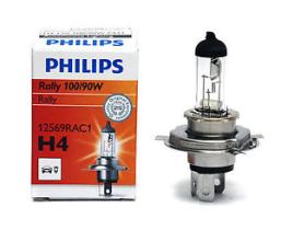 Philips 12569RAC1 - LAMP.H4 12/100/90W RALLY