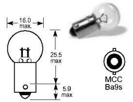 Philips 13819 - LAMP.24/5W CONTROL