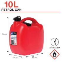  BIDON10 - BIDON 10L COMBUST.C/TUBO FLEX.