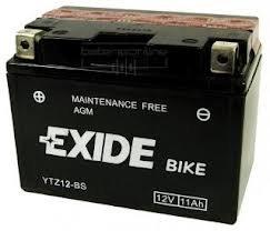 EXIDE YTZ12BS - SUSTITUIDA POR YTZ14S