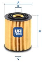 Ufi 2503400 - *FILTRO ACEITE BMW/MINI