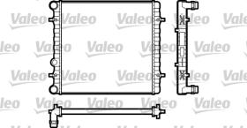 Valeo 731606 - RADIADOR AGUA AUDI/SEAT/SKODA/VW 96->