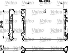 Valeo 732692 - RADIADOR EVASION