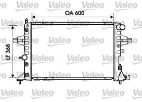 Valeo 734388 - RADIADOR ZAFIRA/ASTRA