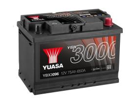 Yuasa YBX3096 - BATERIA 76/680A +DCH 27X17X19 EN