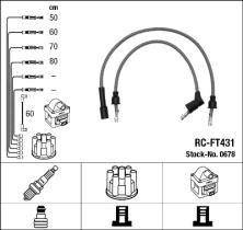 Ngk 0678 - J.CABLES FIAT/SEAT