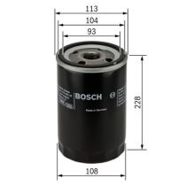 Bosch F026407048 - FILTRO ACEITE IVECO/RVI/N.HOLLAND..