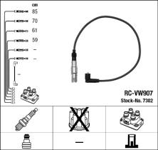 Ngk 7302 - J.CABLES SEAT