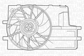 Magneti Marelli MTC324AX - ELECTROVENTILADOR DEL RADIADOR MB C