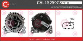 Casco CAL15259GS - ALT.12/140A 56MM AUDI/SEAT/SKODA/VW PV6  (VAL)
