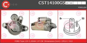 Casco CST14100GS - ARR.12V 13D TRANSIT.(FINO)
