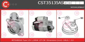 Casco CST35135AS - ARR.12V 12D 1,4KW DACIA/NISSAN/REN.