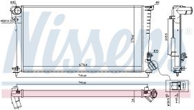 Nissens 61326A - RADIADOR AGUA BERLINGO/XSARA/PARTNER