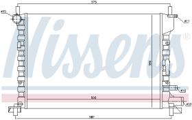 Nissens 62053 - RADIADOR FORD FIESTA IV(DX)(95-)1.6