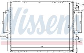 Nissens 63859 - RADIADOR MASCOTT