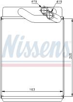 Nissens 77616 - RADIADOR CALEF.HYUND.TRAJET(99-)2.0 CRDI(+)