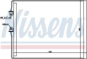 Nissens 94990 - CONDEN.EUROCARGO E10(91-)60