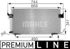 Mahle AC341000P - CONDEN.CITR/PEUG.