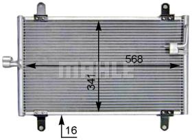 Mahle AC514000S - COND.CITR. JUMPER I 94-02