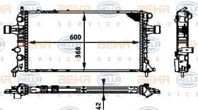 Mahle CR321000P - RADIADOR ASTRA G