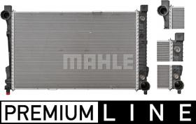Mahle CR387000P - RADIADOR TURISMO MB C-CL. (W203)