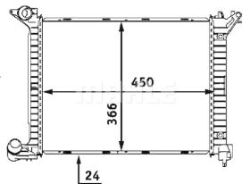 Mahle CR532000P - RADIADOR PREMIUM MINI ONE