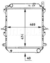 Mahle CR723000P - RADIADOR CAMION/AUTOBUS NISSAN ATLE