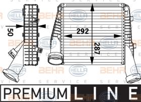 Mahle CI141000P - INTERCOOLER TOURAREG/AUDI Q7