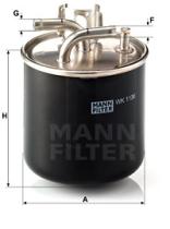 Mann WK1136 - [*]FILTRO COMBUSTIBLE