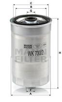 Mann WK7302X - *FILTRO COMB.AUDI/VW